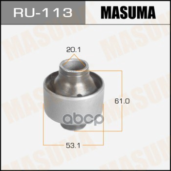 Сайлентблок TOYOTA COROLLA MASUMA RU-113 Masuma арт. RU-113