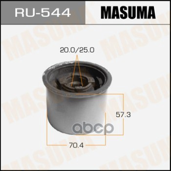 Сайлентблок HONDA CR-V MASUMA RU-544 Masuma арт. RU-544