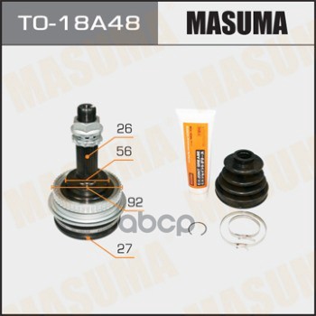 ШРУС 27x56x26х48 (1/6) Masuma арт. TO18A48