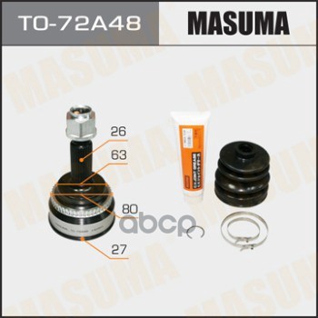 Шрус27x63,3X26 Masuma арт. TO72A48