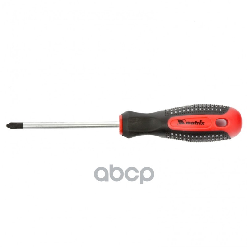 Отвертка Fusion, Ph2x100 мм, CrV, 3-х компонентная рукоятка anti slip MATRIX 11441 Matrix арт. 11441