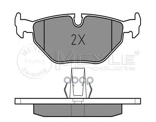 Колодки Задние Bmw E39 95-04 Meyle 025 216 9117 Meyle арт. 025 216 9117