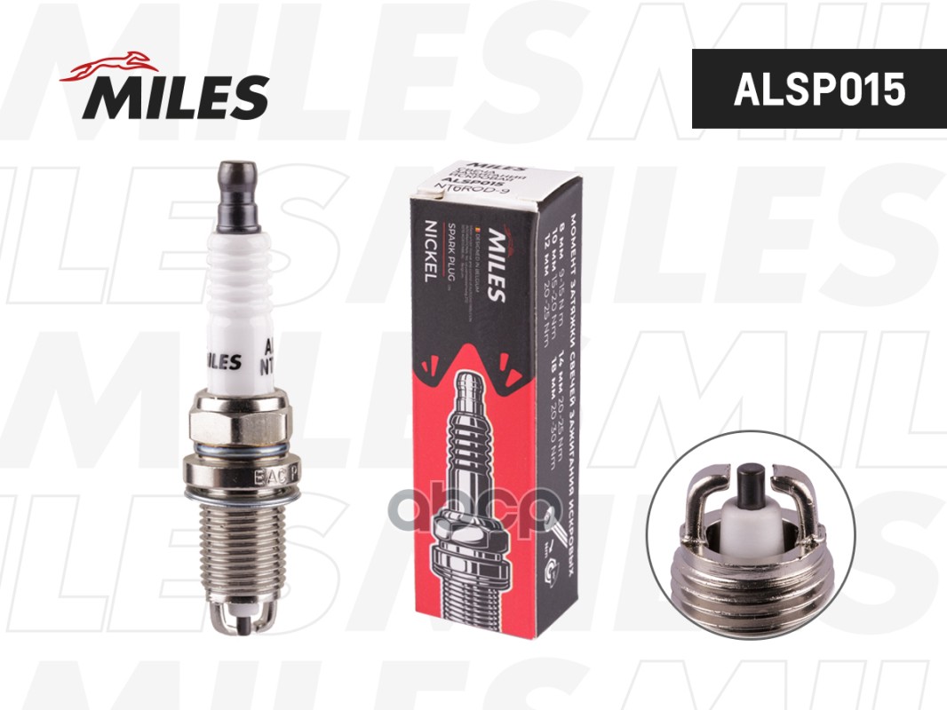 Свеча зажигания искровая NT6ROD-9 ALSP015 Miles арт. ALSP015