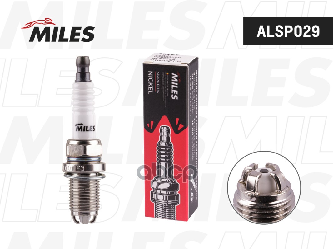 Свеча зажигания искровая NT6RLQH-15 ALSP029 Miles арт. ALSP029