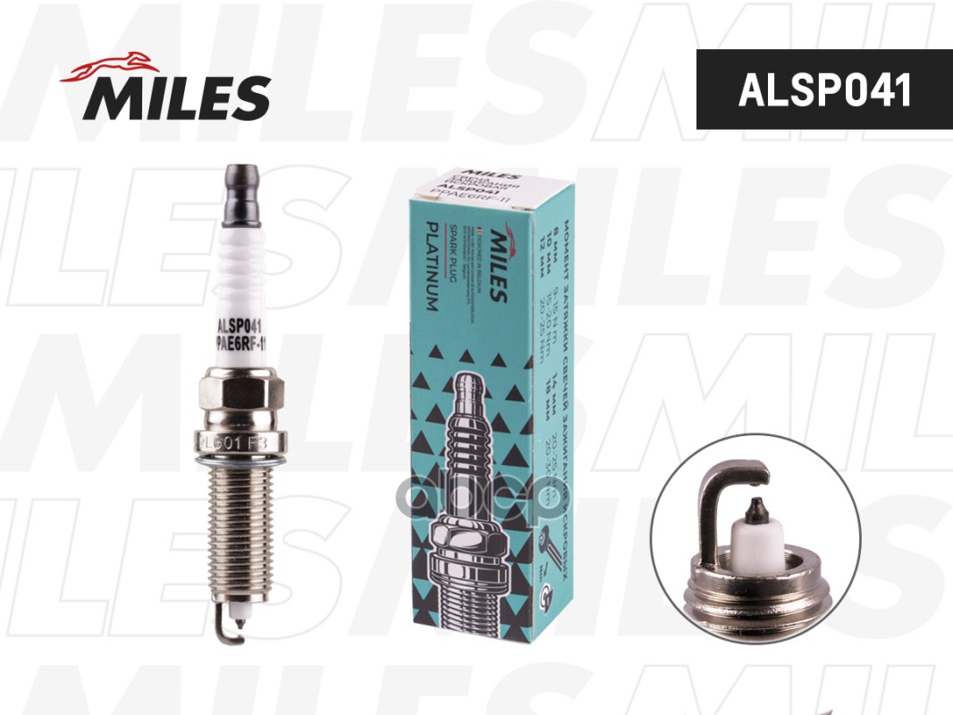Свеча зажигания искровая PPAE6RF-11 Miles арт. ALSP041