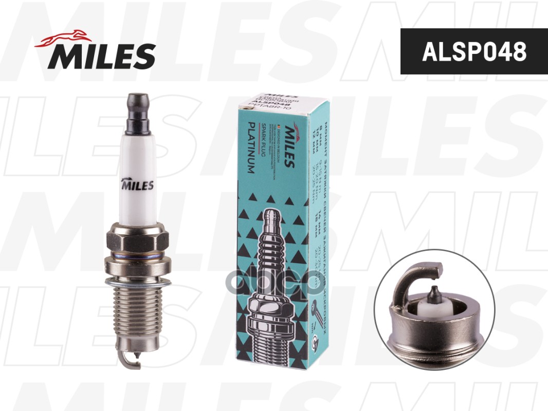 Свеча зажигания искровая PPTA8R-10 Miles арт. ALSP048