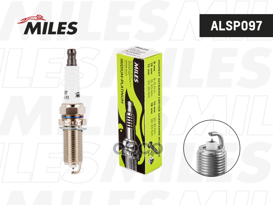 Свеча зажигания искровая ILFR6T11 Miles арт. ALSP097