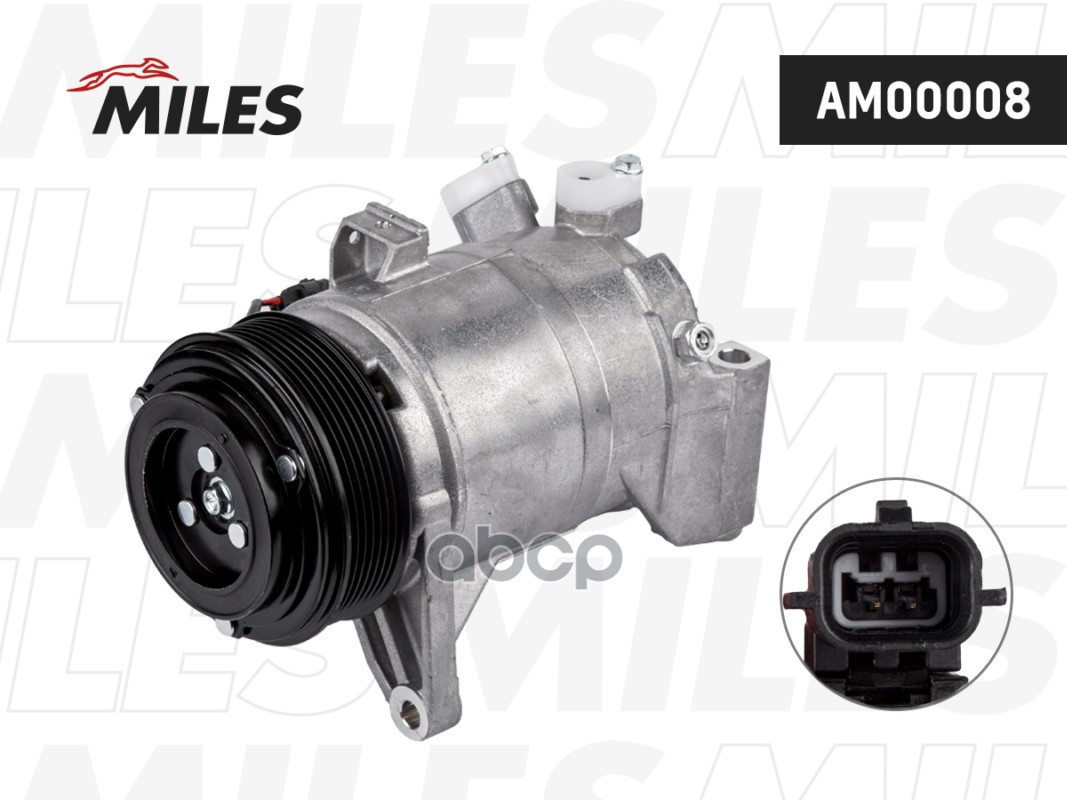 Компрессор кондиционера NISSAN MURANO (Z51)/TEANA (J32) AM00008 Miles арт. AM00008