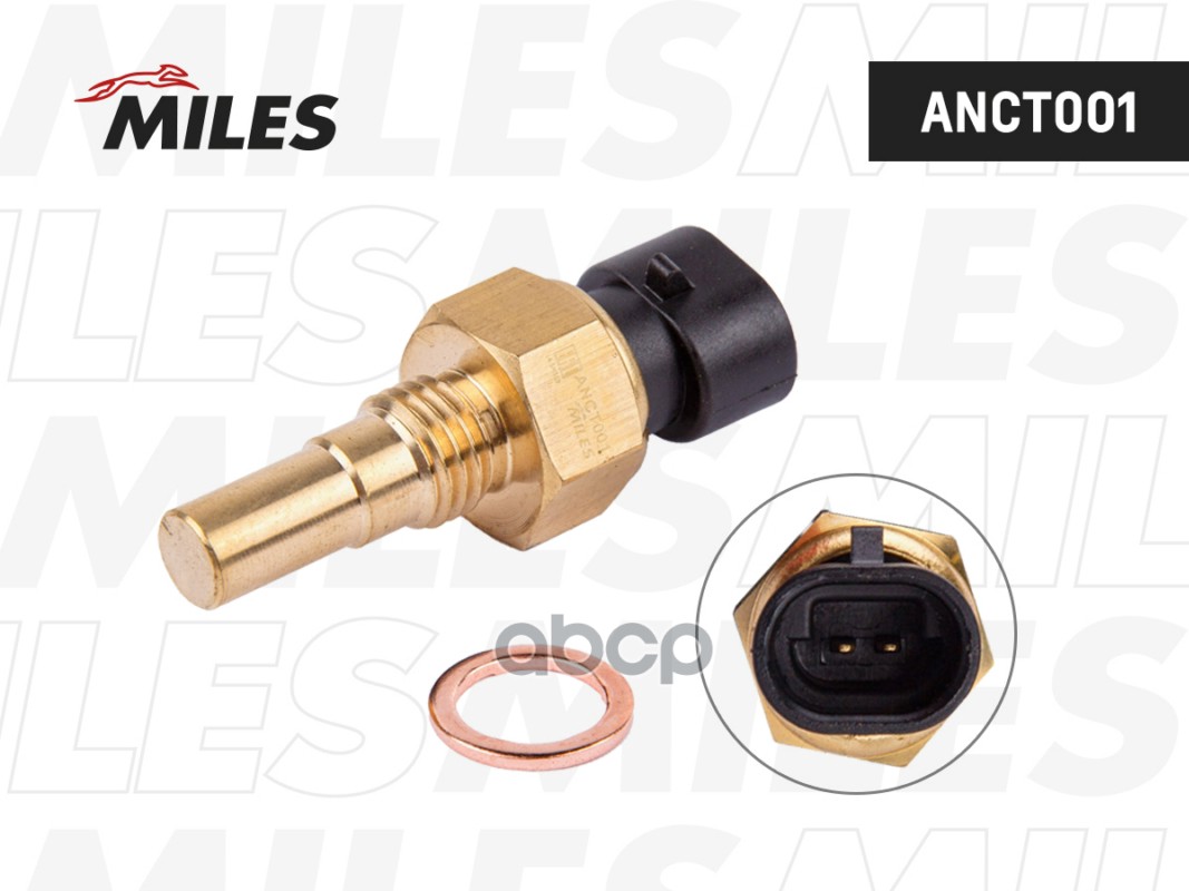 Датчик темпер.охл.жидк. DAEWOO AVEO/NEXIA/LANOS/LACETTI/OPEL KADETT E  ANCT001 Miles арт. ANCT001