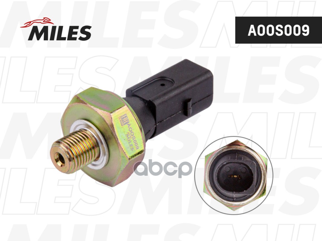 Датчик давления масла AUDI A3/A4/A6/A8, VW GOLF 4/5/BORA/PASSAT 98 AOOS009 Miles арт. AOOS009