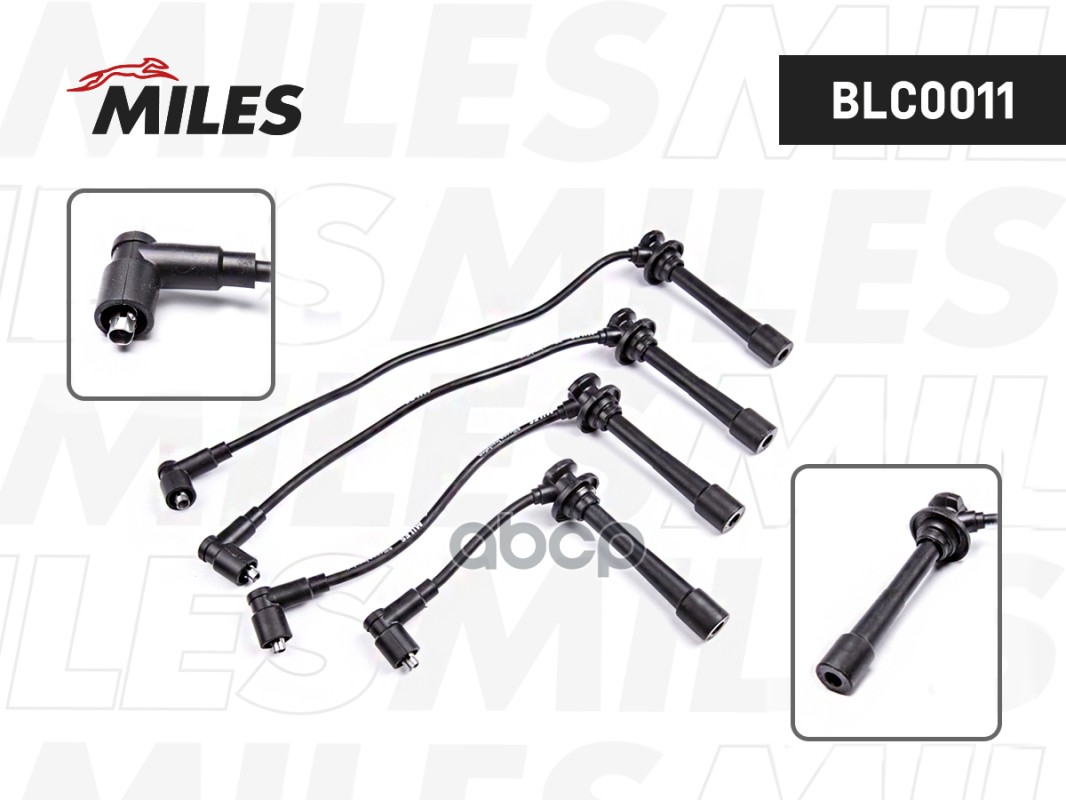 Высоковольтные провода зажигания KIA SPECTRA/RIO/SHUMA 1.5/1.8 DOHC Miles арт. BLC0011