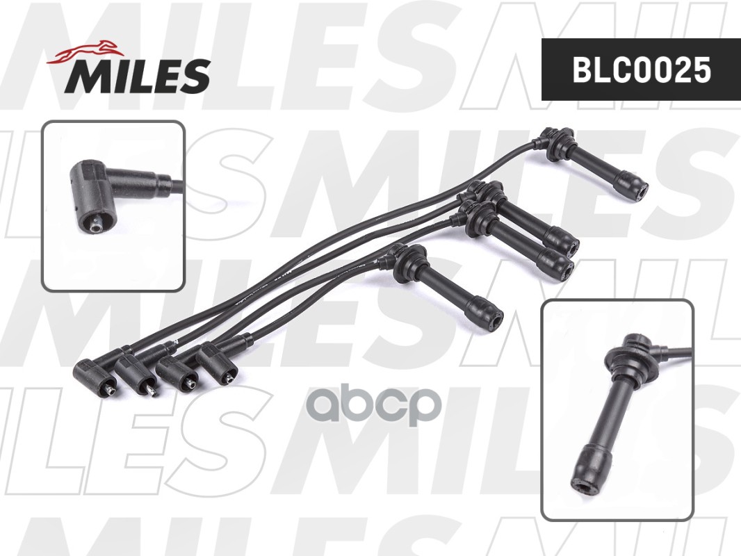 Высоковольтные провода зажигания МAZDA 6 (1.8-2.3.)/5 (1.8)/MPV 2 (2.3)/Tribute (2.0) Miles арт. BLC0025