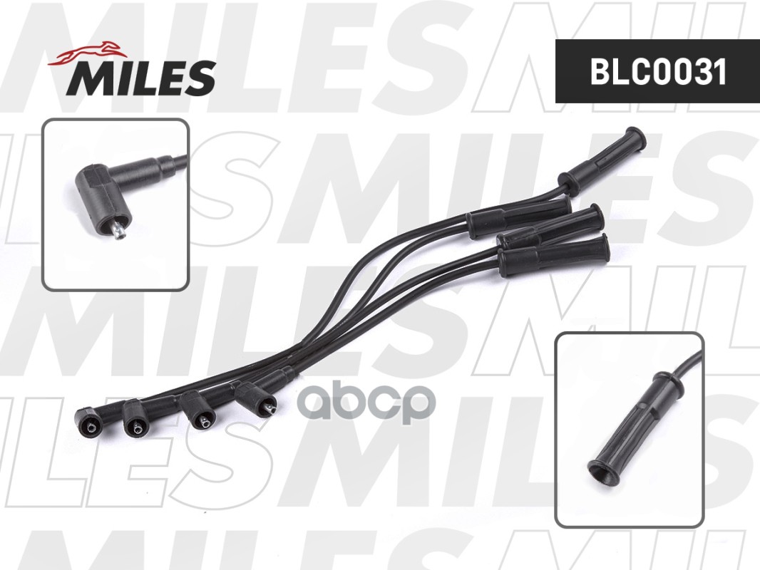 Провода зажигания высоковольтные RENAULT LOGAN/CLIO/MEGANE 1.4/1.6 BLC0031 Miles арт. BLC0031