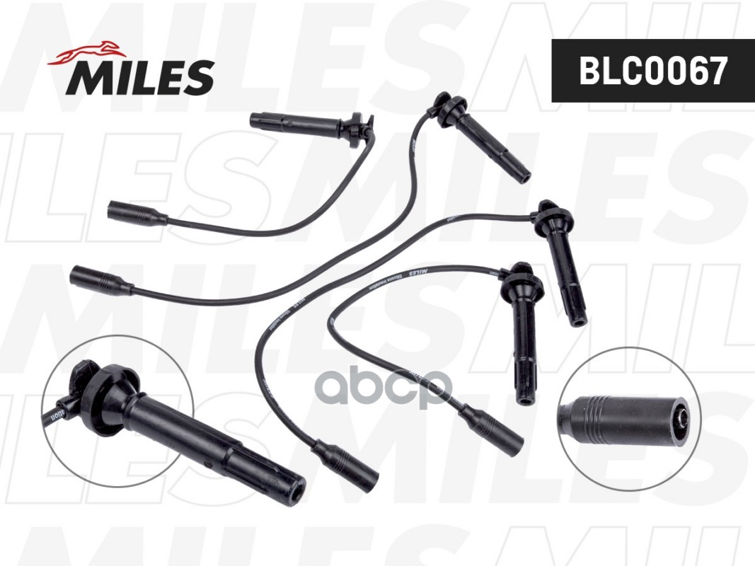 Провода зажигания высоковольтные Subaru Forester, Impreza, Legacy (2002-2011)   BLC0067 Miles арт. BLC0067