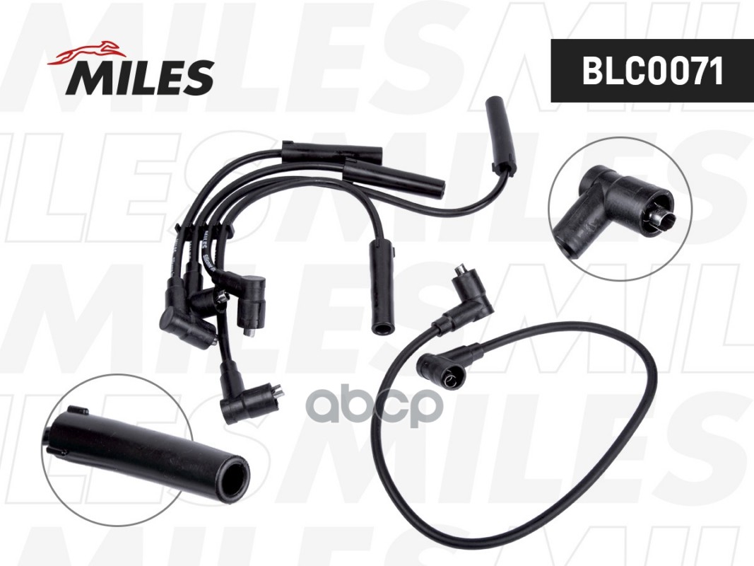 Высоковольтные провода зажигания ВАЗ 2121/21213/2131 BLC0071 Miles арт. BLC0071