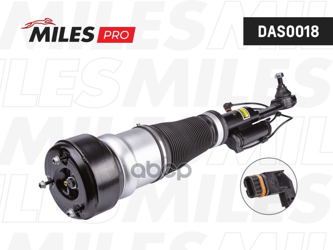 Пневмоамортизатор передний левый (серия PRO) MERCEDES BENZ S-Class W221, CL-Class W216 07-13 (ARNOTT AS2853) DAS0018 Miles ар...