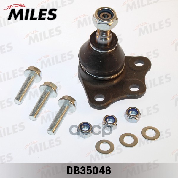 Опора шаровая передняя нижняя левая/правая FIAT DOBLO/PALIO 01- (косой) (TRW JBJ729) DB35046 Miles арт. DB35046