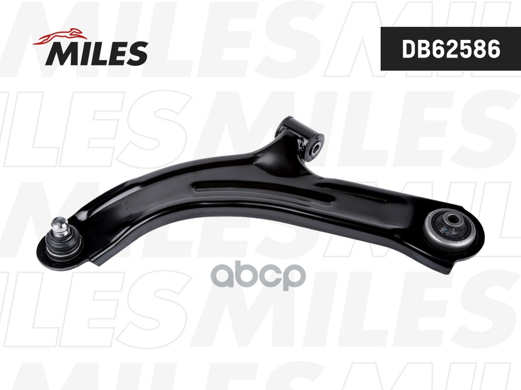 Рычаг RENAULT CLIO III 05  NISSAN NOTE 1.4/1.5/1.6 06-/MICRA (K12) 1.0-1.5 0- пер.подв.нижн.лев. Miles арт. db62586