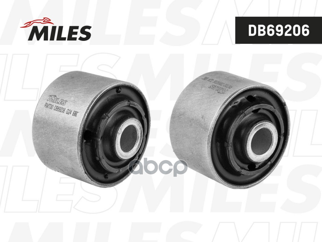 Сайлентблок рычага AUDI A4 00-08/SEAT EXEO 09- зад.подв.нижн.(к-т 2 шт.) Miles арт. db69206