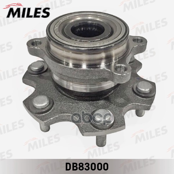 Ступица колеса задняя с подшипником MITSUBISHI PAJERO III-IV 00- V87/88/93 (GSP 9333052K) DB83000 Miles арт. DB83000