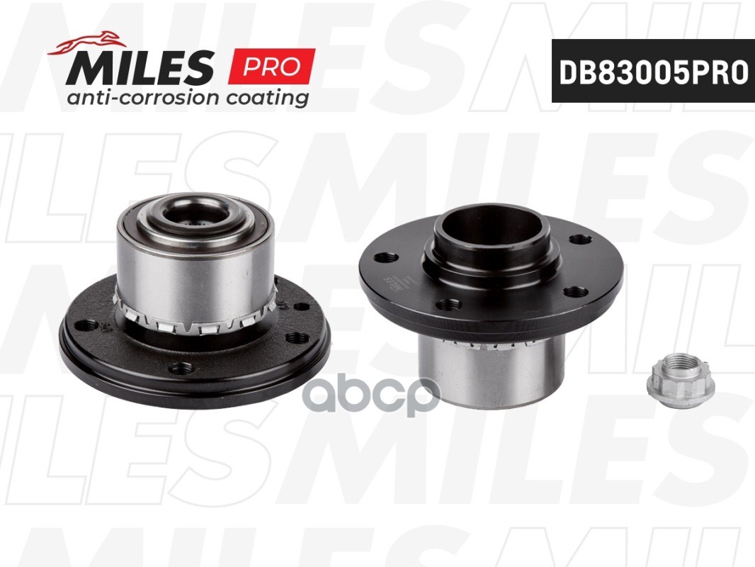 Ступица с подшипником +ABS   VW TOUAREG/T5 03-05 . Miles арт. db83005pro