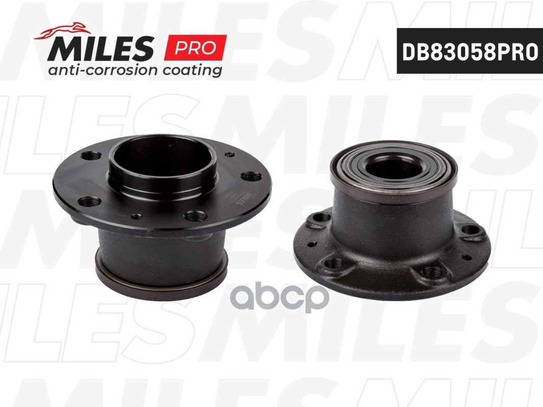 Ступица с подшипником задняя +ABS  CITROEN JUMPER/FIAT DUCATO/PEUGEOT BOXER 06-  1.8-2.0T. Miles арт. db83058pro