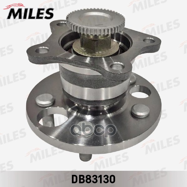 Ступица колеса задняя с подшипником с ABS TOYOTA AVENSIS I T220/CARINA E T190 96-03 (GSP 9400067) DB83130 Miles арт. DB83130