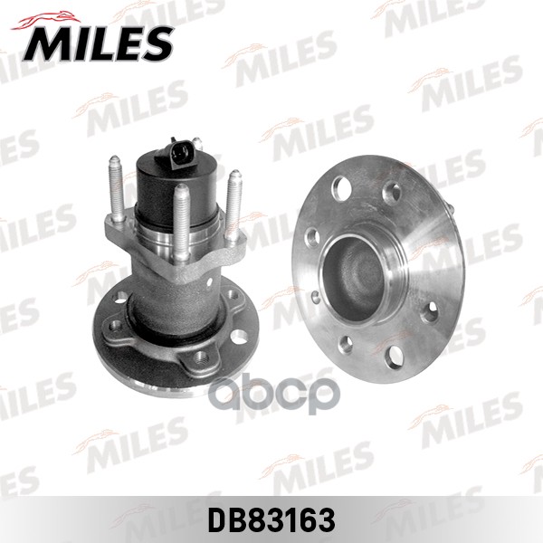 Ступица колеса задняя с подшипником с ABS (4 отверстия) OPEL ASTRA F/G/VECTRA A/B 91-05 (SKF VKBA3409) DB83163 Miles арт. DB8...