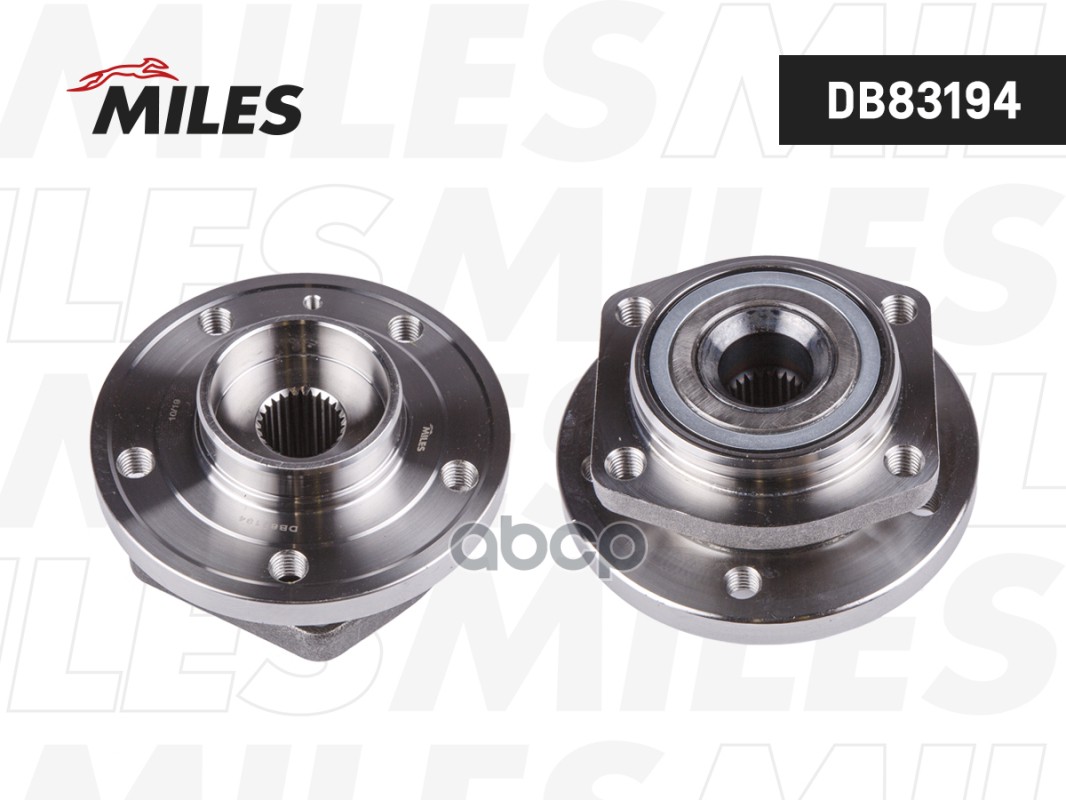 Ступица колеса передняя с подшипником VOLVO 850/C70/S70/V70 91-05 (SKF VKBA3415) DB83194 Miles арт. DB83194