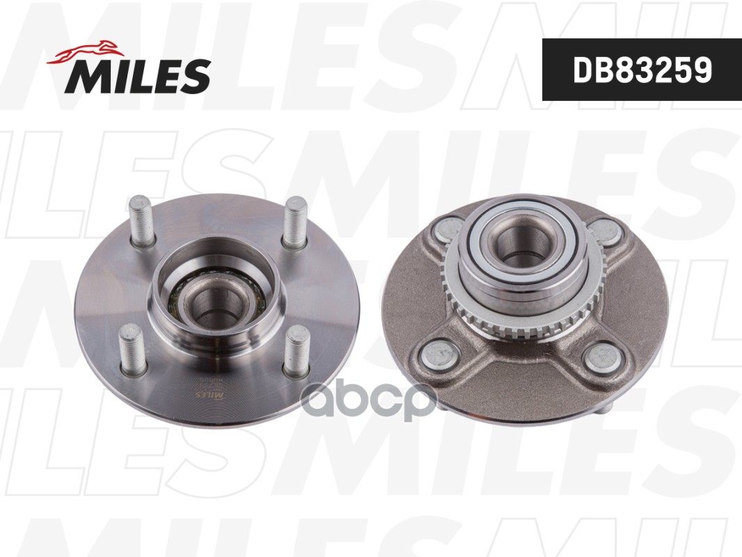 Ступица задняя с подшипником NISSAN PULSAR N16 1999.12-2011.12  DB83259 Miles арт. DB83259