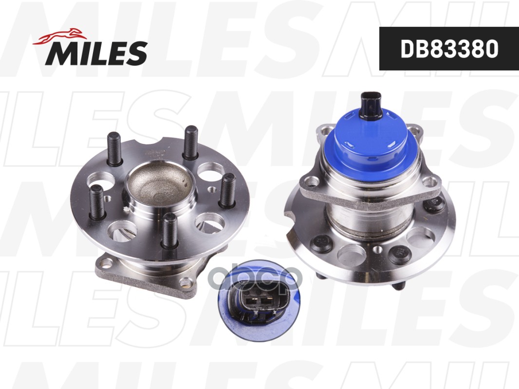 Ступица задняя в сб. с подш. Miles арт. DB83380