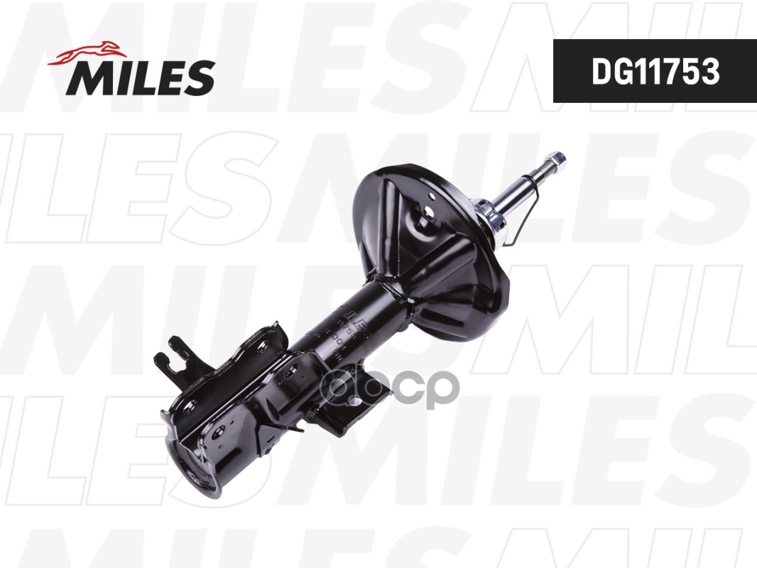 Амортизатор MITSUBISHI CARISMA 05/95-02/99 (V=1.6/1.9TD) пер.лев.газ. Miles арт. dg11753