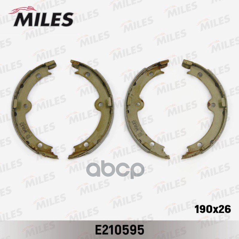 Колодки стояночного тормоза LEXUS GS 05-11/IS 01-/LS 05- E210595 Miles арт. E210595