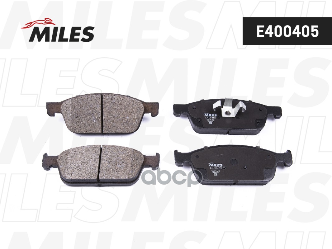 Колодки тормозные передние (Смесь Semi-Metallic) FORD KUGA 12-/TRANSIT CONNECT 13- (TRW GDB2009) E400405 Miles арт. E400405