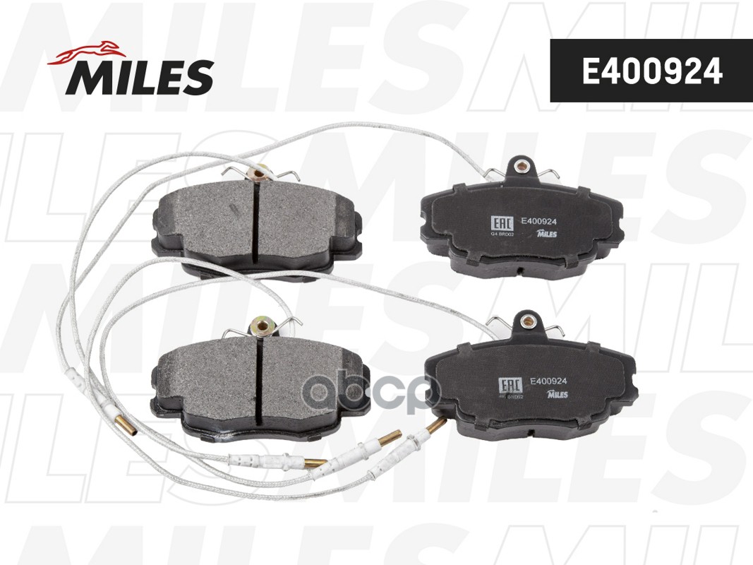 Колодки тормозные LIFAN BREEZ 07-12 передние E400924 Miles арт. E400924