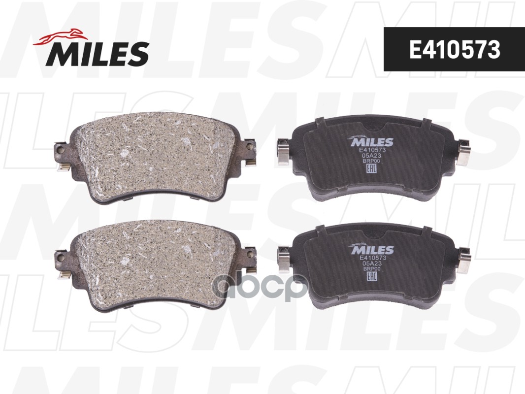 Колодки тормозные задние (Смесь Low-Metallic) AUDI A4/Q7 15- (TRW GDB2132) E410573 Miles арт. E410573