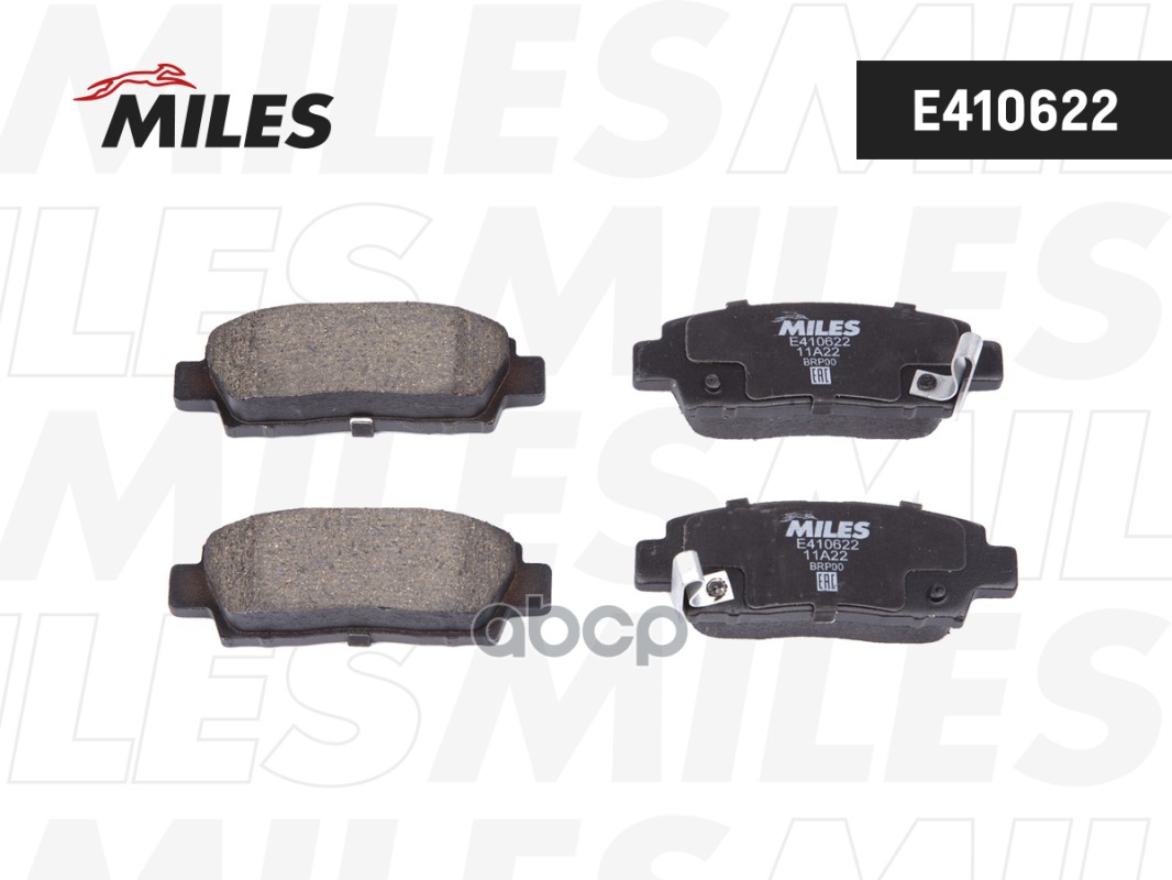 Колодки тормозные задние (Смесь Low-Metallic) TOYOTA CHASER/CRESTA/MARK II 92-96/CROWN/AVALON 94-01 E410622 Miles арт. E410622