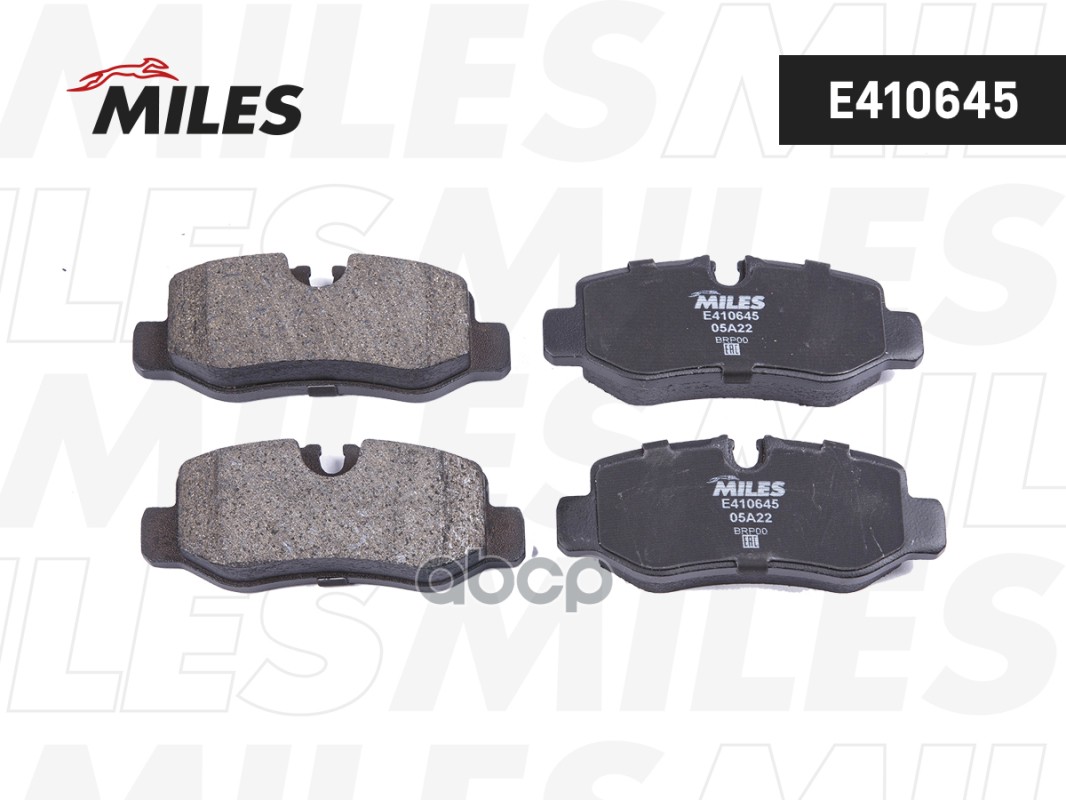Колодки тормозные MERCEDES-BENZ VITO (447) 14- задние Miles арт. e410645