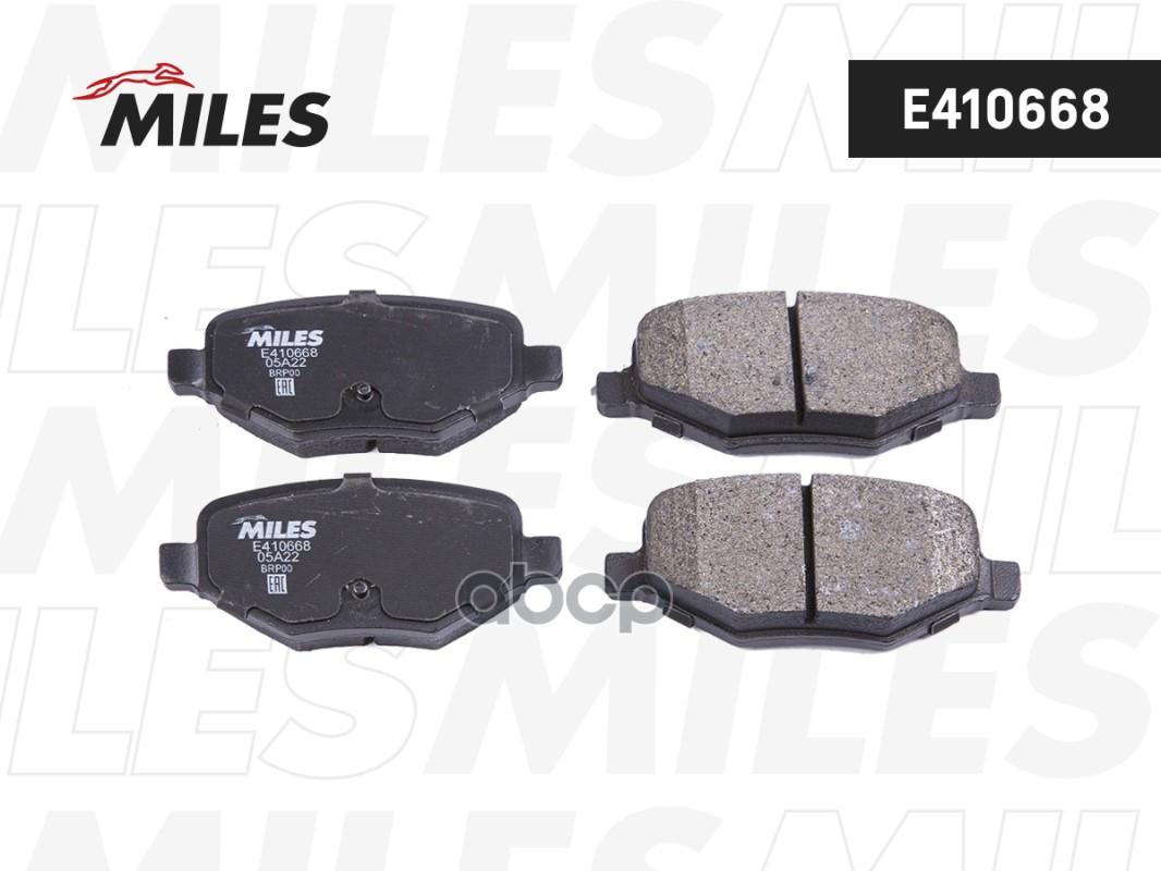 Колодки тормозные задние (Смесь Low-Metallic) FORD EXPLORER V 11- (TRW GDB4176) E410668 Miles арт. E410668