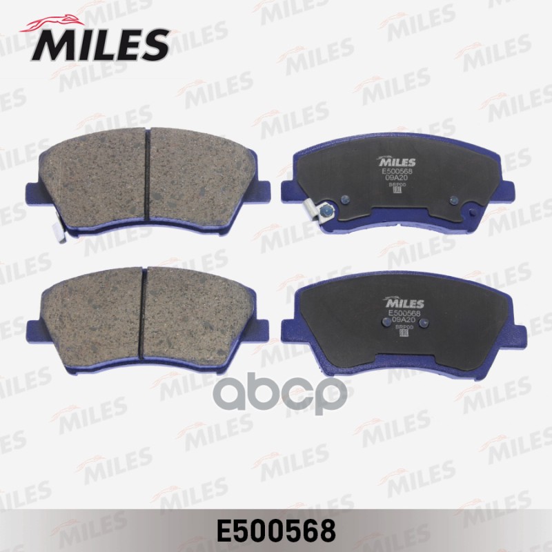 Колодки тормозные передние (Смесь CERAMIC серия PRO) HYUNDAI ELANTRA 17- (TRW GDB2203) E500568 Miles арт. E500568