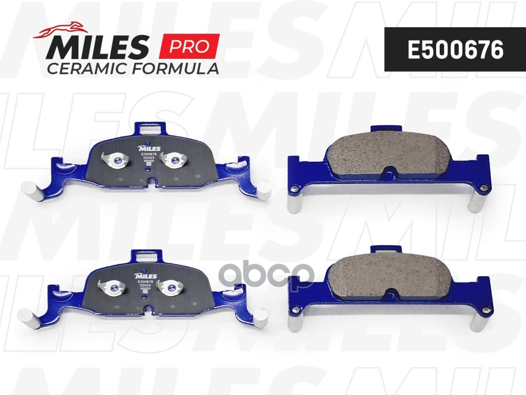 Колодки тормозные передние (Смесь CERAMIC серия PRO) AUDI A4 15-/A5/Q5 16- (TRW GDB2126) E500676 Miles арт. E500676