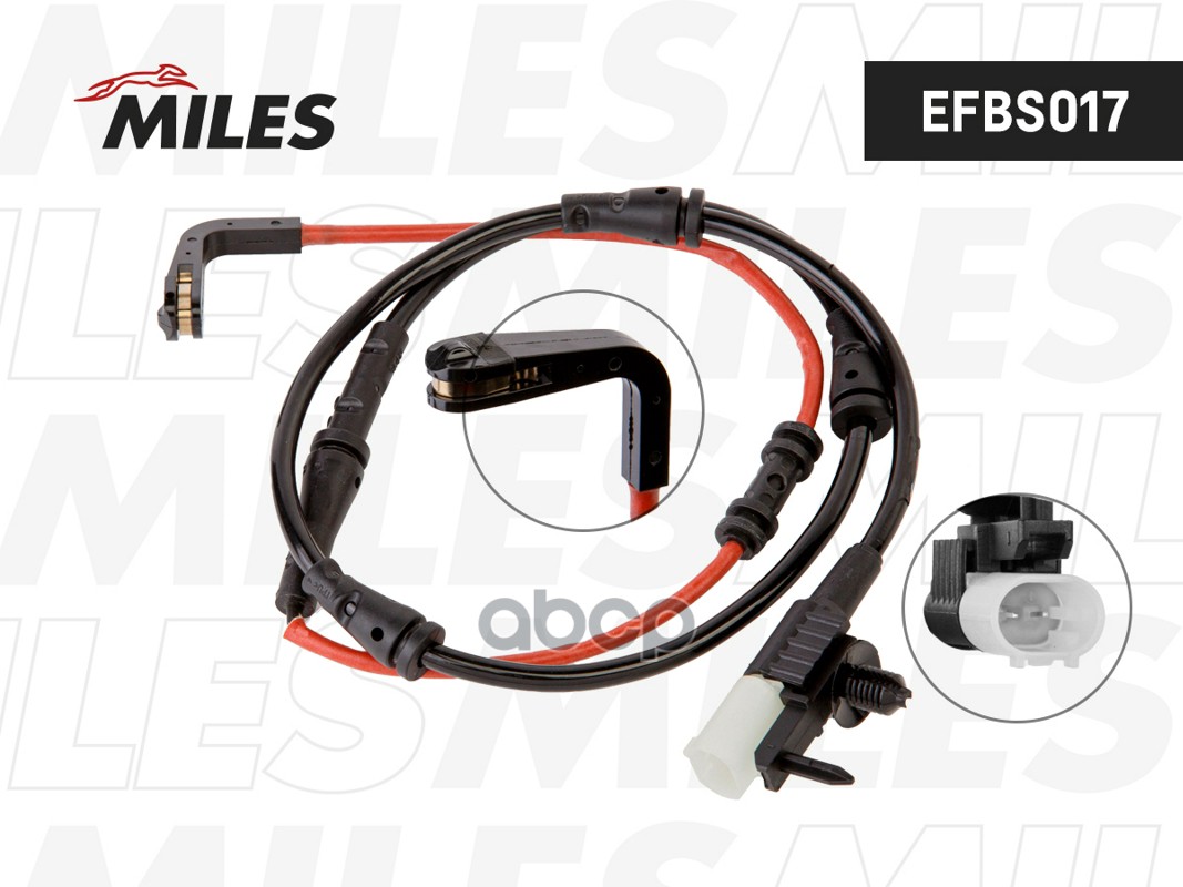 Датчик износа торм.колодок RANGE ROVER 13- зад. EFBS017 Miles арт. EFBS017
