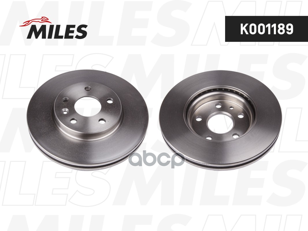 Диск тормозной передний D276мм. CHEVROLET CRUZE/OPEL ASTRA J R15 09- (TRW DF7475) K001189 Miles арт. K001189