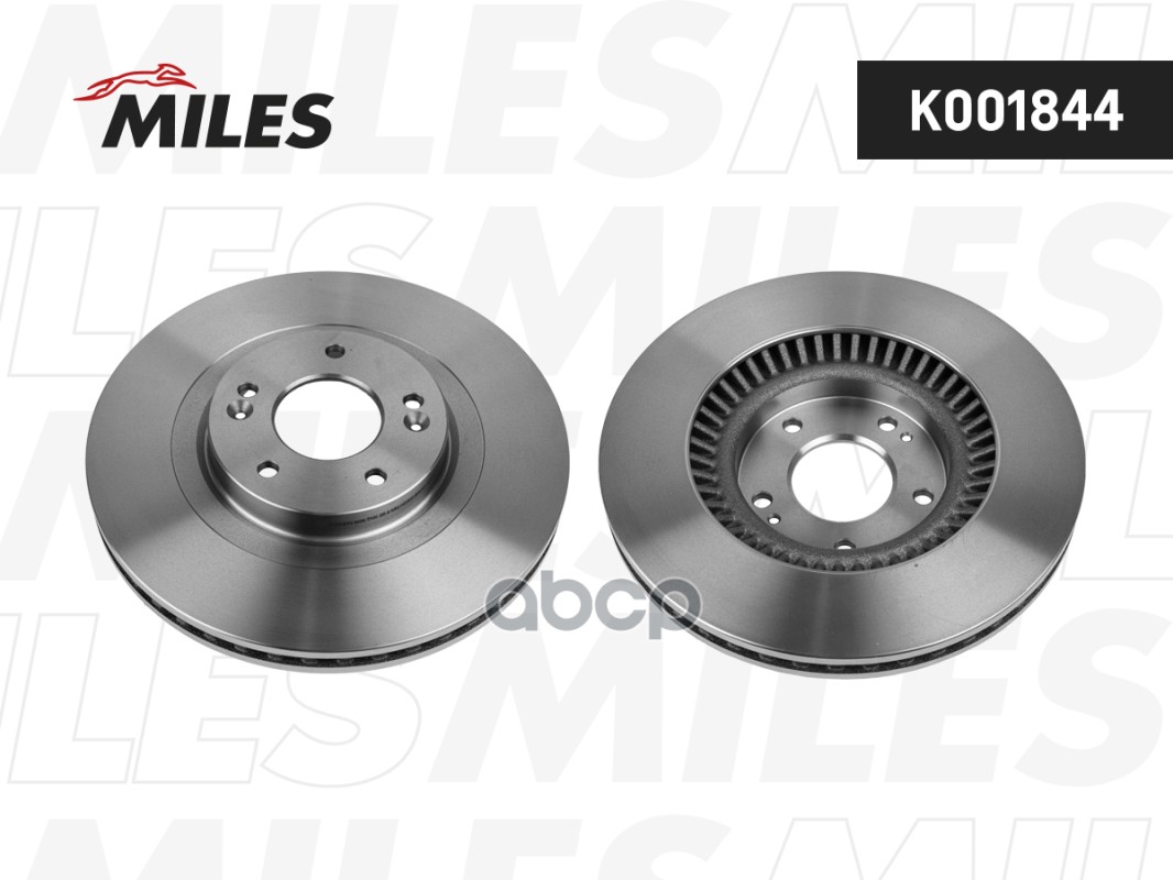 Диск тормозной HYUNDAI SANTA FE/KIA SORENTO 12- передний D 320мм K001844 Miles арт. K001844