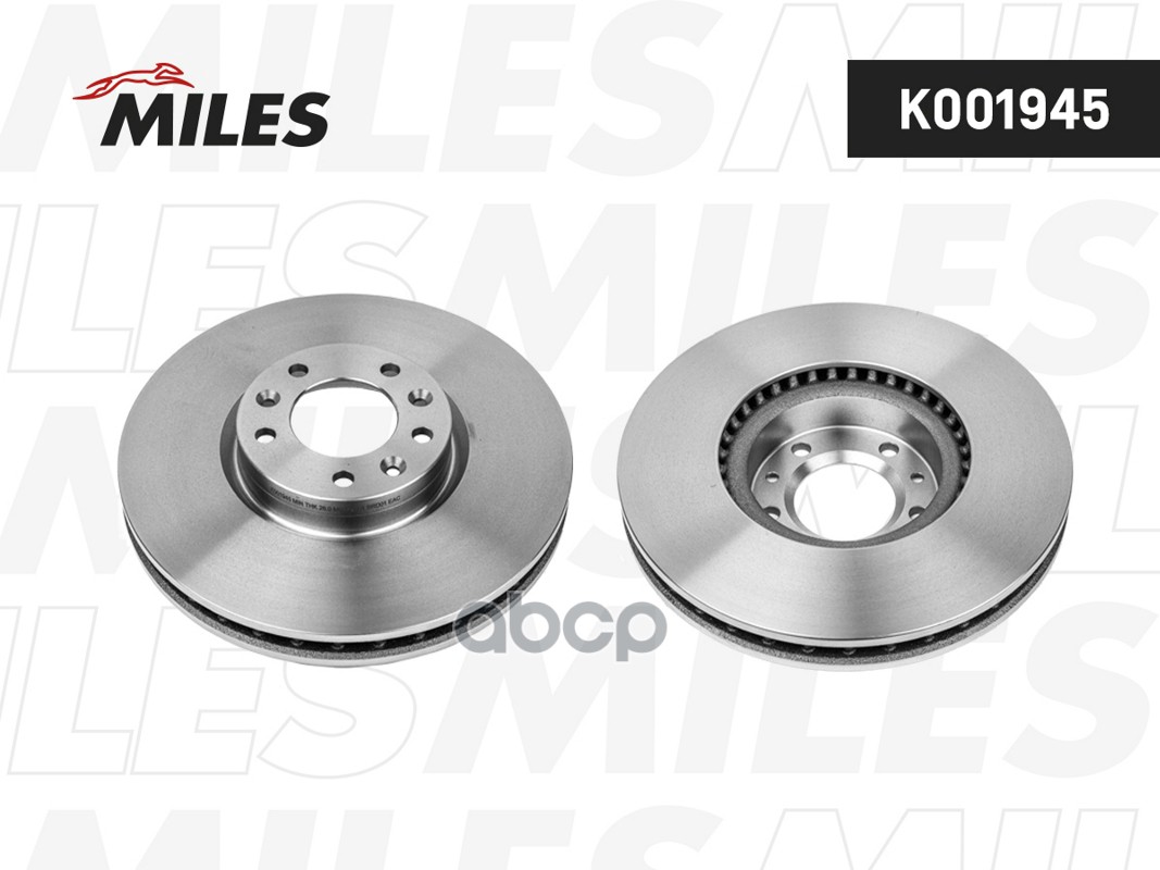 Диск тормозной CITROEN C4 Picasso 13-/PEUGEOT 308 13-/508 11- передний D 304мм. Miles арт. k001945