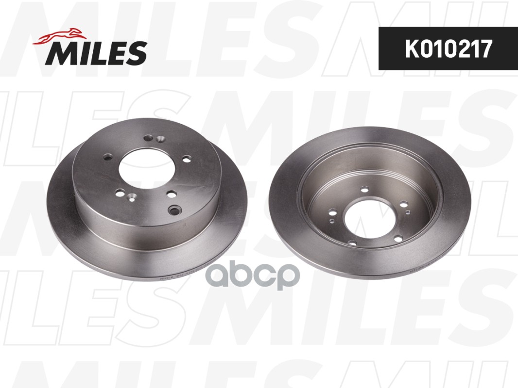 Диск тормозной задний HYUNDAI ix35/SANTA FE (SM)/TRAJET/TUCSON/KIA SPORTAGE 04- (TRW DF4287) K010217 Miles арт. K010217