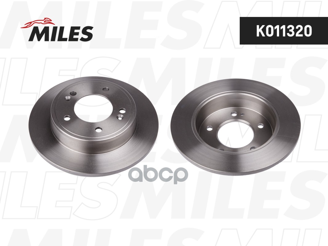 Диск тормозной задний D262мм HYUNDAI Creta 2WD/i30/KIA CEED 12- (TRW DF6627) K011320 Miles арт. K011320