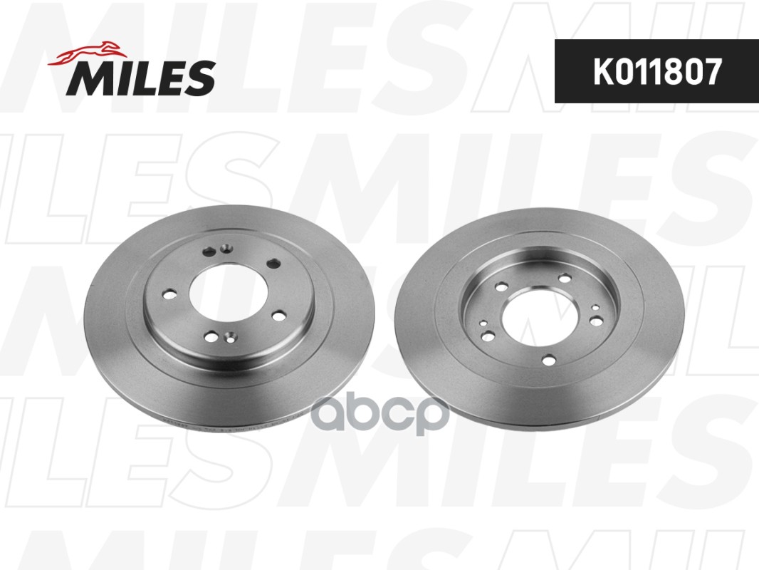 Диск тормозной задний R16 D284мм. HYUNDAI i40 K011807  K011807 Miles арт. K011807