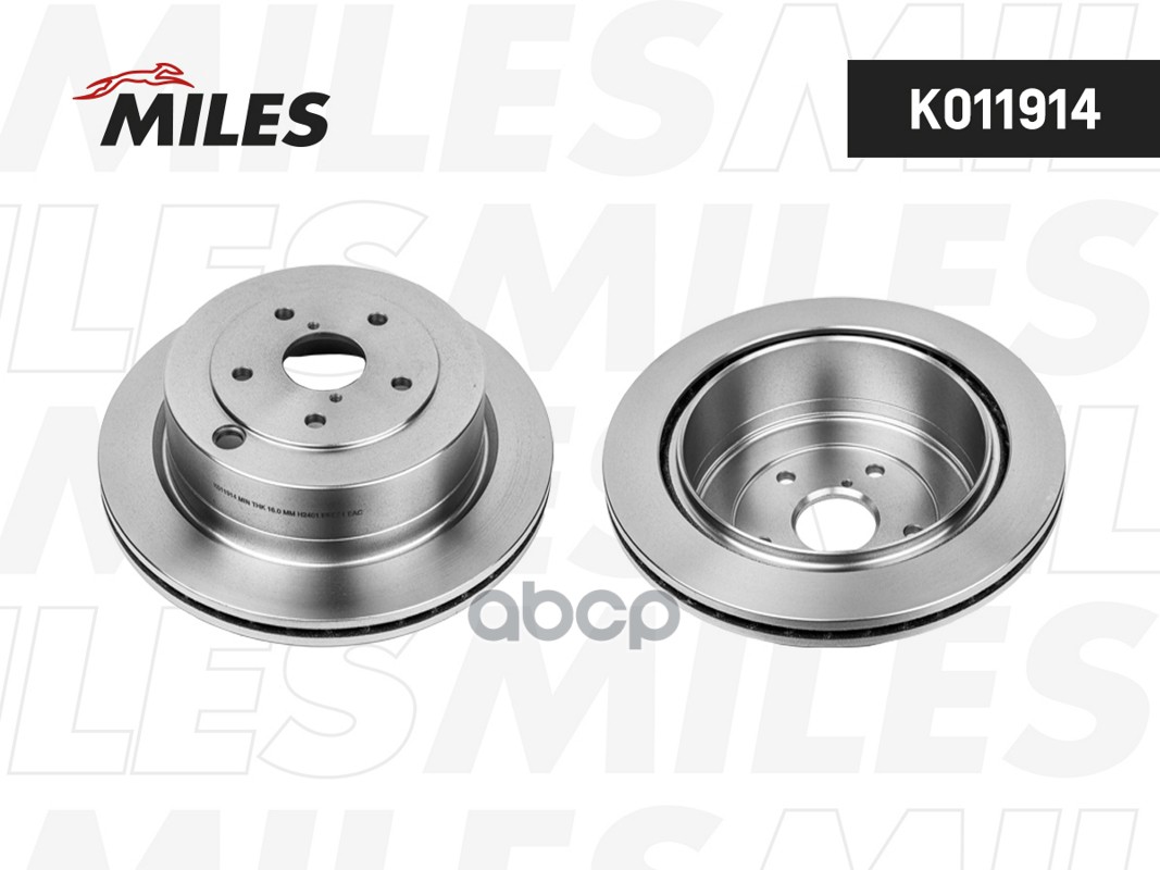 Диск тормозной SUBARU TRIBECA 05- задний вент. Miles арт. k011914