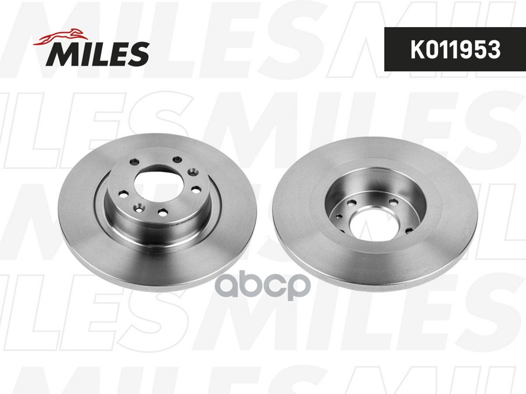 Диск тормозной CITROEN JUMPY/FIAT SCUDO/PEUGEOT EXPERT 07- задний D 290мм.  K011953 Miles арт. K011953